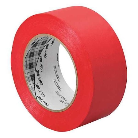 3M Vinyl Duct Tape, Red, 2"x50 yd. 3903RED