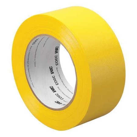 3M Vinyl Duct Tape, Yellow, 2"x50 yd. 3903YELLOW