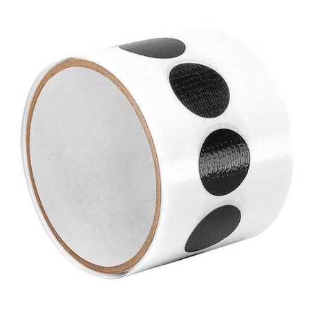 3M Duct Tape, Black, 2" Circle, PK100 8979-BLACK