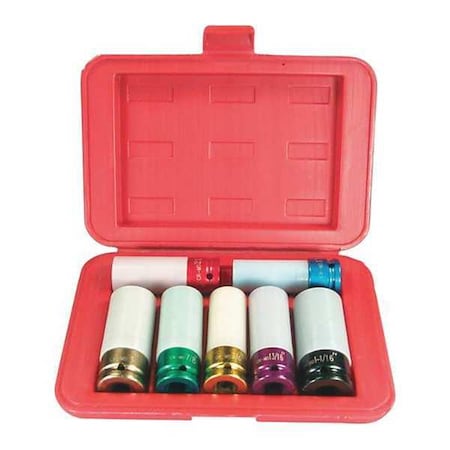 Astro Pneumatic Lug Nut Set, No Scratch, 7 pcs. 7870
