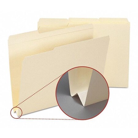Smead Pressboard Folder, Expandable, Manila, PK50 10405