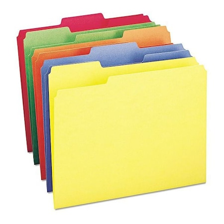 Zoro Select Folders, Assorted, PK100 11943