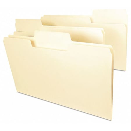 Smead Folder Super Tab, 1/3 Tab, Legal, Manila, PK50 15401