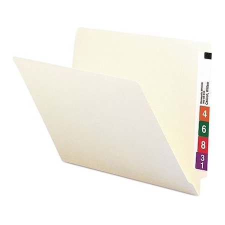 Smead Pressboard Folder, Recycled, Manila, PK100, Width: 12-1/4" 24100
