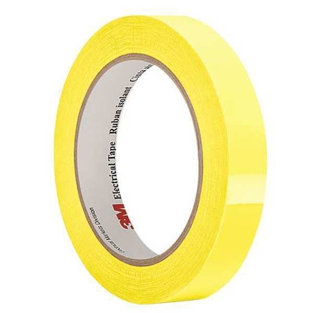 3M Electrical Tape, Yellow, 2.83"x72yd. 3M 1318-1 2.83 X 72YD-YELLOW