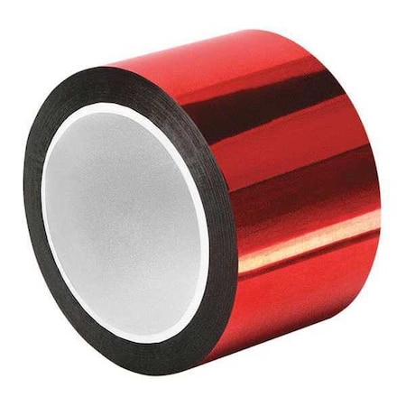 3M Polyester Film Tape, Red, 2-1/4"x72yd. 3M 850 2.25 X 72YD - RED