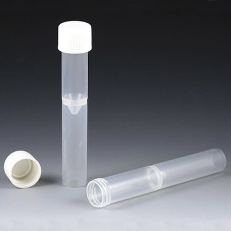 Globe Scientific False Bottom Tube, Threads, PK1000 5527