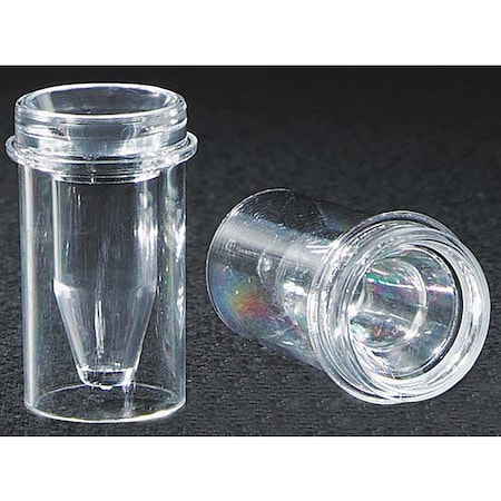Globe Scientific Sample Cup, 0.5mL, Ps, PK1000 5541
