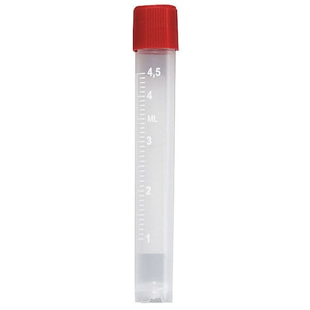 Globe Scientific Sample Tube, 5mL, Pp, PK1000 6059