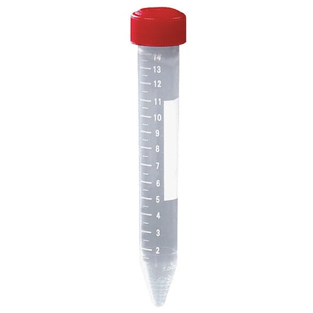 Globe Scientific Centrifuge Tube, 15mL, Pp, Pg, PK500 6269