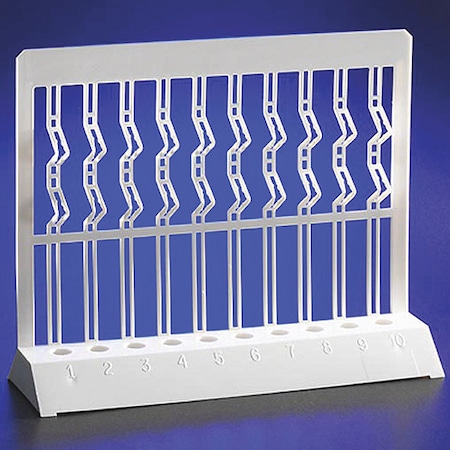 Globe Scientific Rack, 10 Place, Pipette Clamp 3452