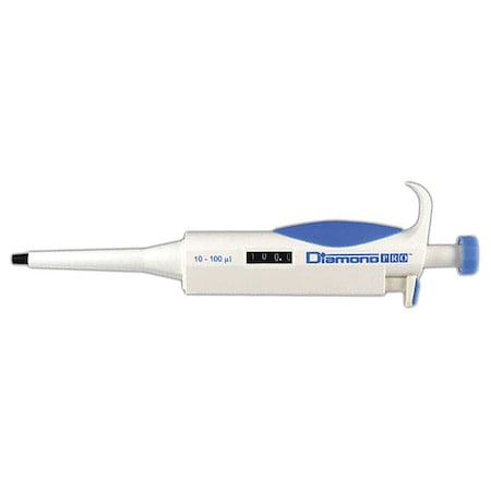 Globe Scientific Pipette, Adjustable, 10-100uL 3311-100