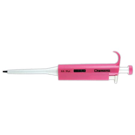 Globe Scientific Pipette, Adjustable, 0.5 - 10uL 3301-10