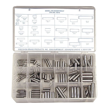 Precision Brand Dowel Pin Assortment 12912