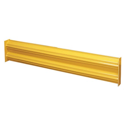 Hallowell Guardrail, Rail, 91"X2.5"X12", Yellow GR-08