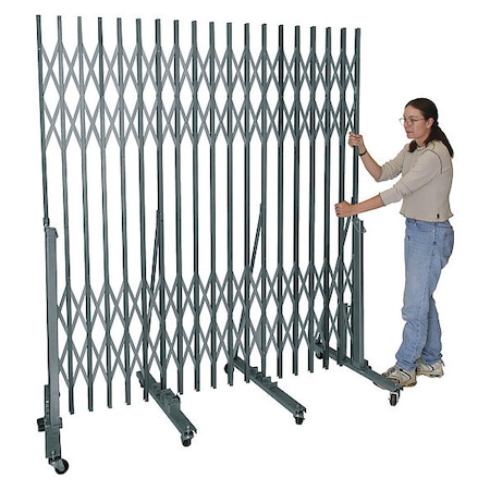 Hallowell Prtbl Gate, for Corridor Widths, 7ft-12ft P601-12