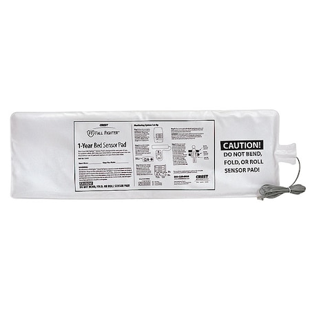 Crest Healthcare Fall Fighter Bed Sensor Pad, 1 Year 114451