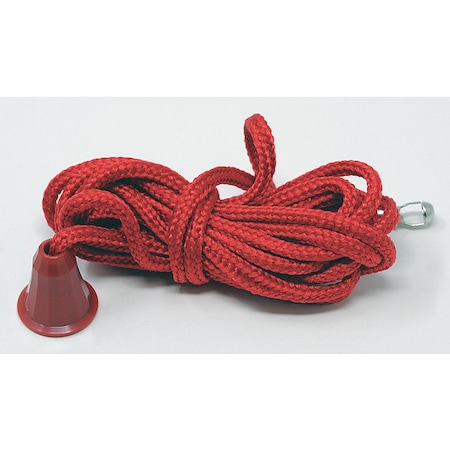 Crest Healthcare Red Cord with Pendant/Connector, 7 ft. 93990PC-R