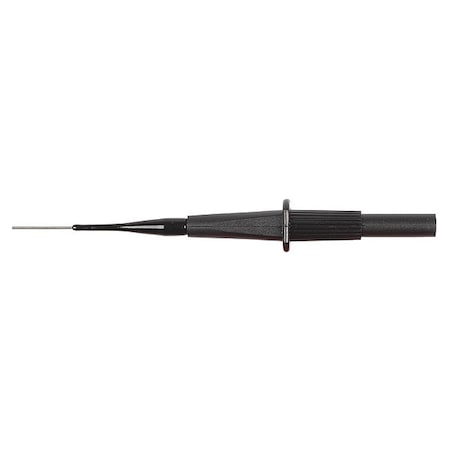 Test Products Intl Pair Back Probing Probe Part, Male Banana Plug, 115.8mm, Black A057B