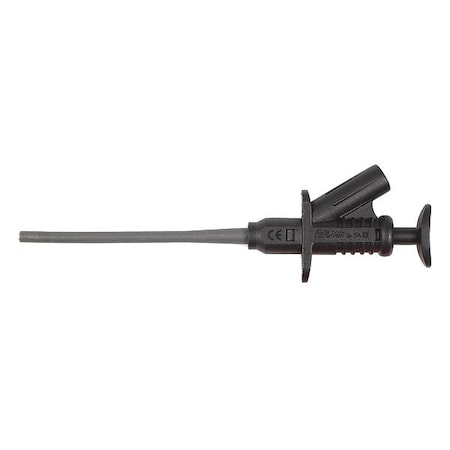 Test Products Intl Plunger Clip, Male Banana Plug, 147mm, Black A069B