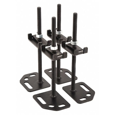 Dewalt Adjustable Floor Mounting Plate 4pk Dxsta04mp Zoro Com