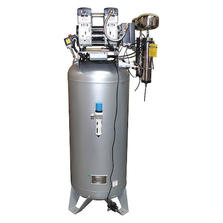 California Air Tools Ultra Quiet Oil-Free 60-gal 4-HP w/Auto Drn & Air Dry CAT-60040DCAD