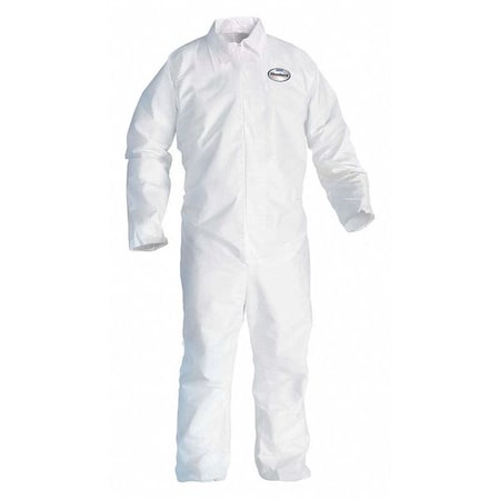 Kleenguard Disposable Coverall, White, 2XL, PK24 49005