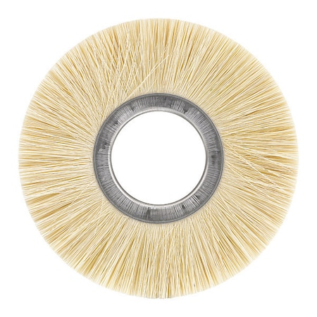 Osborn Untreated Tampico Wheel Brushes, 6" 0002001400