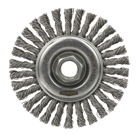 Osborn Stringer Bead Wheel Brush, 4", 0002636800 0002636800