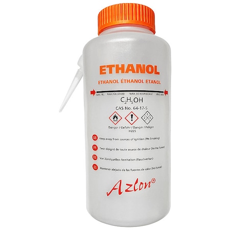 Dynalon Wash Bottle, 500 mL, 75 mm Dia, PK5 WGW805P