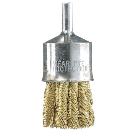 Osborn Knot Wire End Brush, 1", 0003007500 0003007500