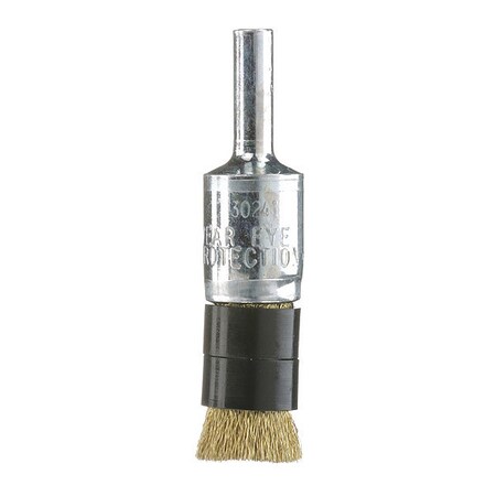 Osborn Brass Wire End Brush, Bridled, 1" 0003024700