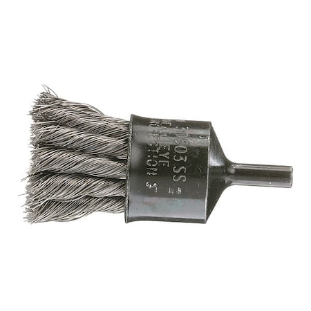 OSBORN Knot End Brush, 1", 0003050300 0003050300