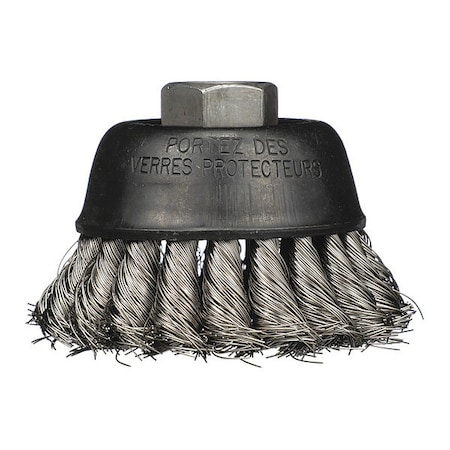 Osborn Knot Wire Cup Brush, 2-3/4", 0003346600 0003346600