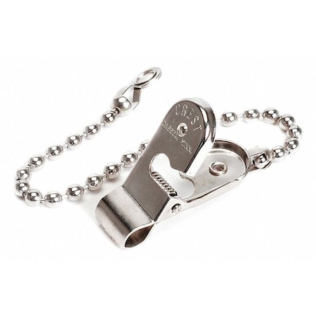 Crest Healthcare Rounded Security Clip, 1/4" dia., PK10 650