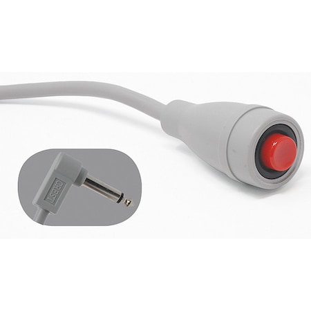 Crest Healthcare EconoCall Call Cord, Gray, 10 ft. 7700G-10