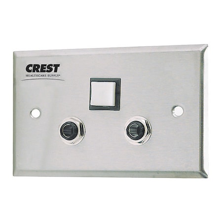 Crest Healthcare Patient Station, Dual Jack 482