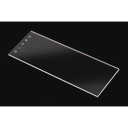 Globe Scientific Slide, White Glass, Plain, PK1440 1384-10