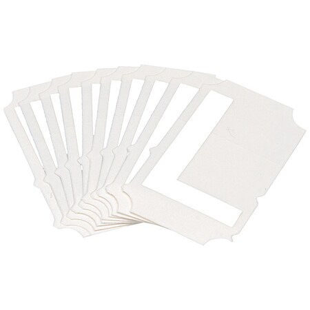 Brady LetterLabel, Polyester, 2inH, 1-1/2inW, PK10 5080P-L