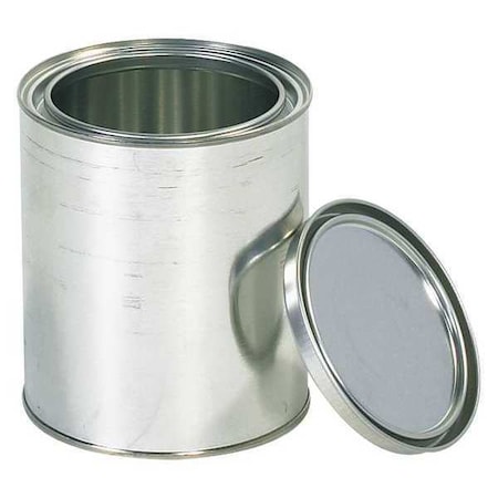 Partners Brand Paint Can, 1 Quart, Silver, PK36 HAZ1071
