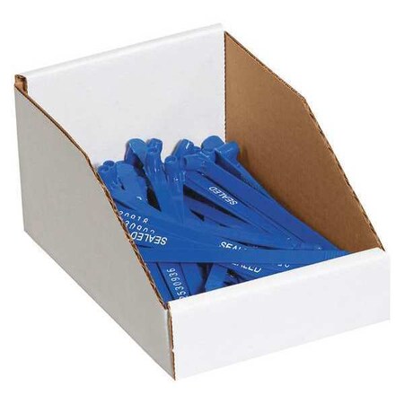 Partners Brand Storage Bin, White, 4-1/2 in H, 6 in W, 9 in L, 25 PK BINBIN69