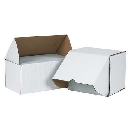 Partners Brand Outside Tuck Mailers, 9 1/2" x 8" x 8", White, 25/Bundle MEZ988