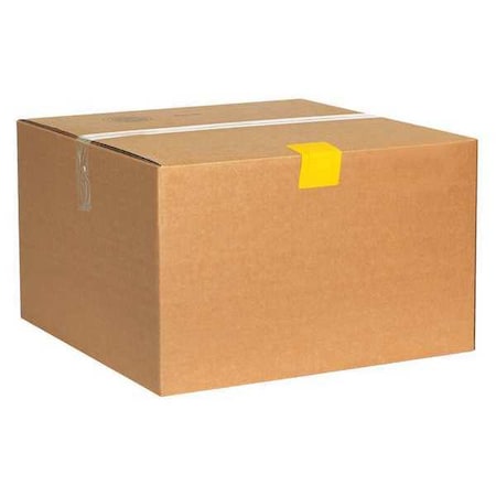 Partners Brand Plastic Strap Guards, 2 1/2" x 2", Yellow, PK1000 SPP252Y