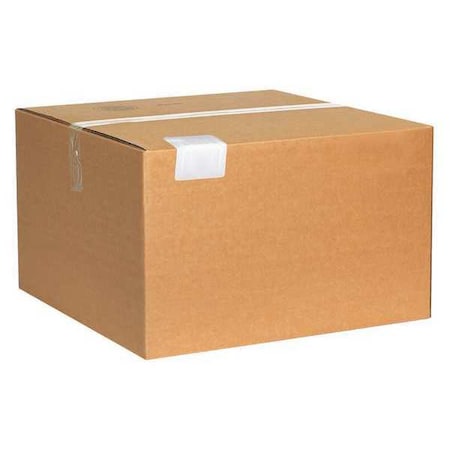 Partners Brand Plastic Strap Guards, 3 1/2" x 2", White, PK500 SPP352