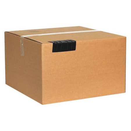 Partners Brand Plastic Strap Guards, 5 1/4" x 2", Black, PK250 SPP512