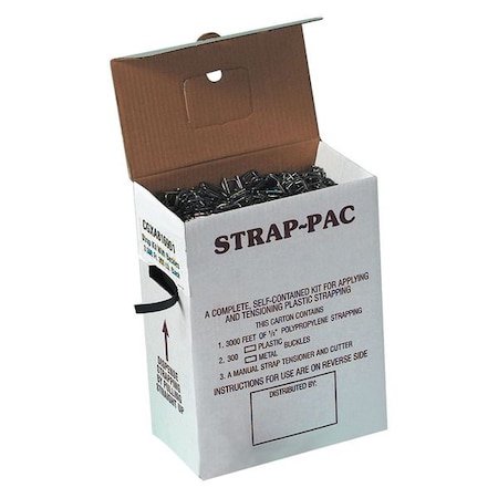 Partners Brand General-Purpose Poly Strapping Kit, 3,000', 1 Kit PSKIT