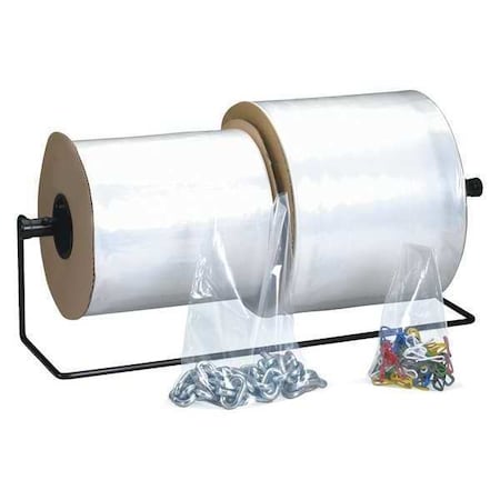 Partners Brand Plastic Bags Roll, 3" x 8", 4 mil, Clear, None AB307