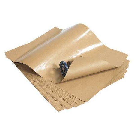 Partners Brand Poly Coated Kraft Paper Sheet, 50 lb, 24" x 36", Kraft, 410 Sheets KPPCS2436