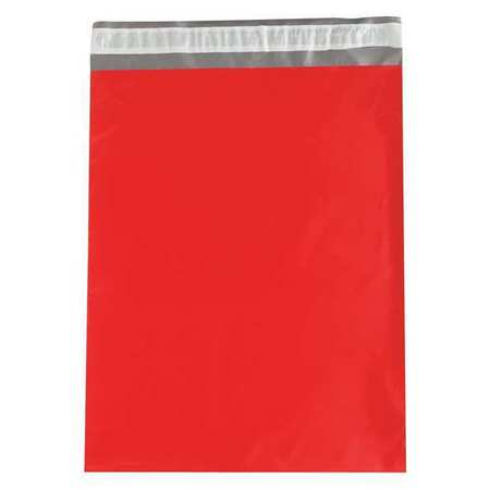 PARTNERS BRAND Poly Mailers, 14 1/2" x 19", Red, 100/Case CPM1419R