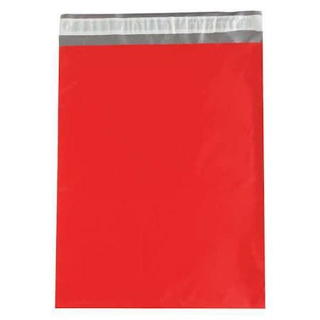 Partners Brand Poly Mailers, 14 1/2" x 19", Red, PK100 CPM1419R